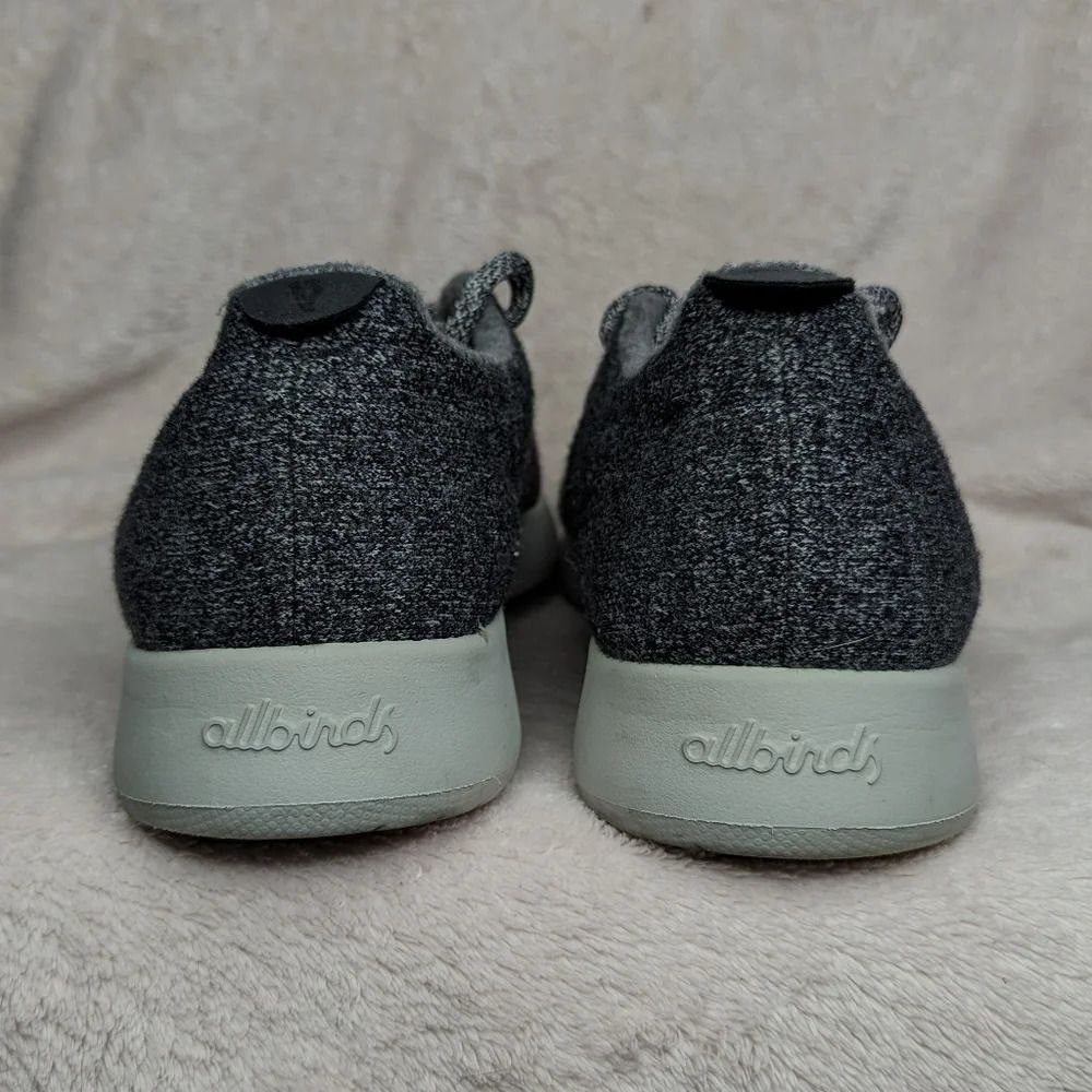 Allbirds Men's Wool‎ Runners Sneakers in Grey - Picture 8 of 11